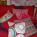 Variations autour du rose : collection Printemps Eté 2011, Habitat avec la collaboration d’Ella Doran pour les textiles imprimés
