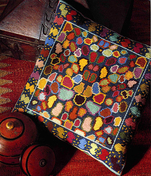 Mosaïque au demi-point
