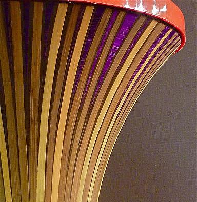 Les maîtres d’art sur le terrain au Carroussel des métiers d’art et de la création en décembre dernier. Œuvre de Valérie Colas des Francs, marqueteuse de paille, élève maître d’art à l’atelier Louison de Caunes