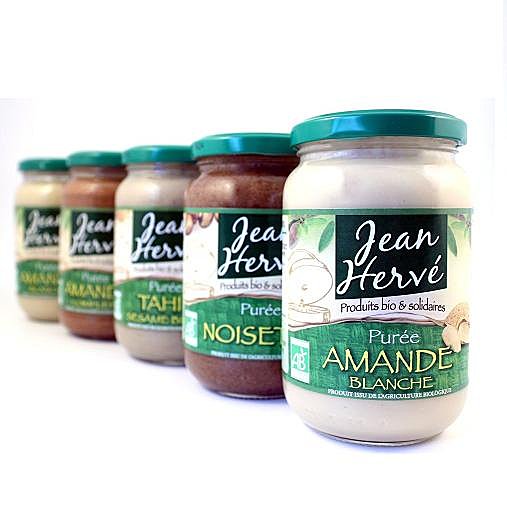 Jean Hervé propose une jolie gamme de purées d'oleagineux