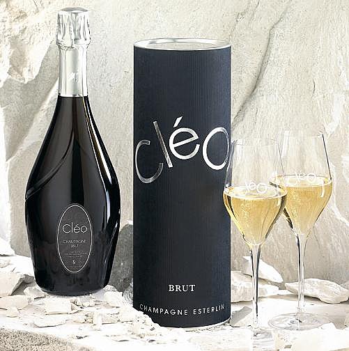 Champagne Cléo brut de la maison Esterlin