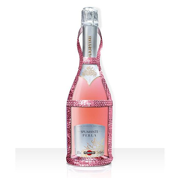 En habits du soir, le Perla Spumante by Martini