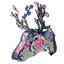 Ultra décoratif, le trophée en tête de Cerf