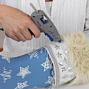 Traits argent en colle pailletée