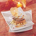 Les pommes poêlées accompagnent parfaitement les escalopes de foie gras