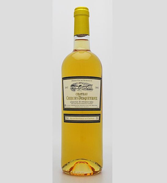 Graves Superieures Chateau Cherchy Desqueyroux, cuvée 2007