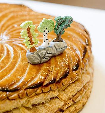 Feuilletage parfait pour la galette Frédéric Cassel de Fontainebleau