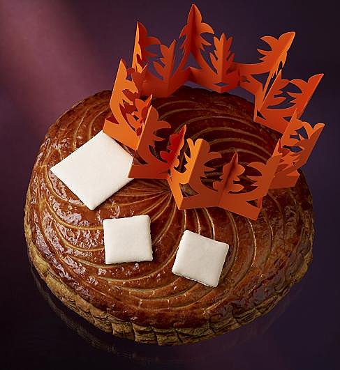 Galette Pierre Hermé et sa belle couronne découpée