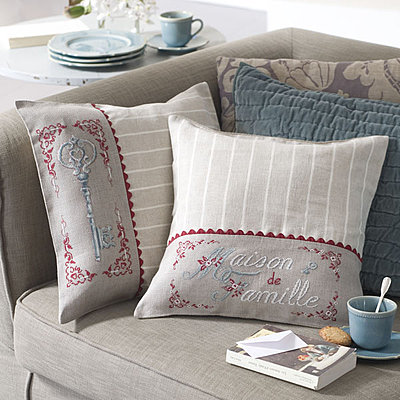 Housses de coussin "Adèle"