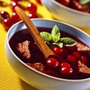 Un dessert au goût d'été où les cerises révèlent toute leur saveur
