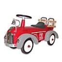 Porteur camion rouge pompier, Baghera