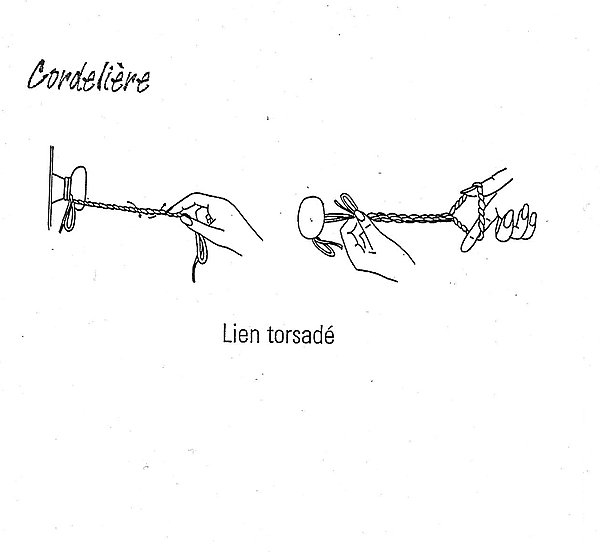 Réaliser une cordelière