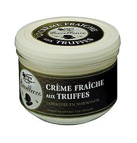 Crème fraîche parfumée aux truffes, tout un programme !