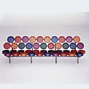 On peut relier 2 canapés Marshmallow avec des éléments de connexion