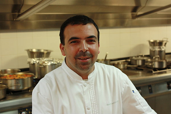 Le chef Rachid Agouray