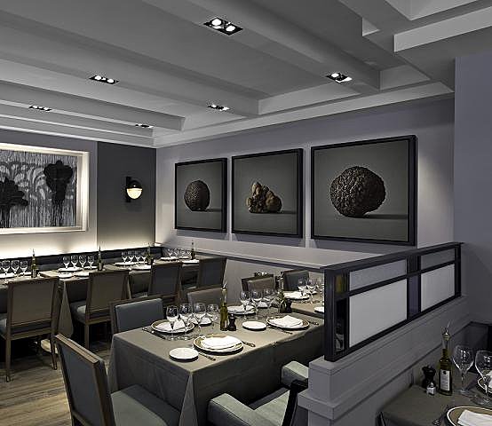 L'élégance et le raffinement règnent en mettant la truffe à l'honneur