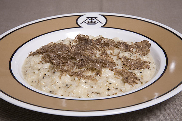 Le risotto aux truffes, tout simplement parfait