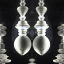 Mouvements alvéolaires réalisés dans du carton éponyme Mouvements alvéolaires réalisés dans du carton éponyme