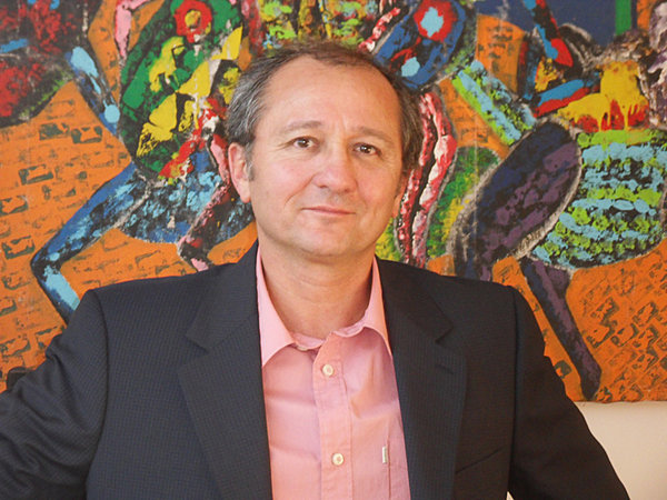 Passionné de textiles, Philippe Bertron le fondateur