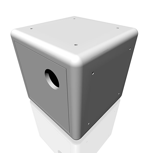 Le cube porte, un des modules de base, disponible en 5 coloris