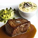 Le merveilleiux pavé de rumsteck, bien servi.