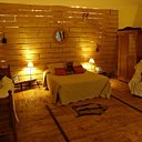 Omniprésence du bois dans la chaleureuse chambre Pointe Fine