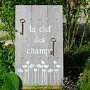 Tableau  "La clef des champs" pour une atmosphère sereine et champêtre