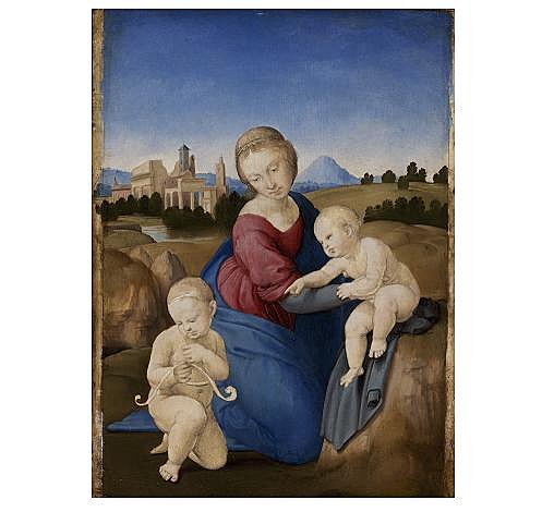 Vierge à l’enfant, de Raphaël, collection Esterhazy