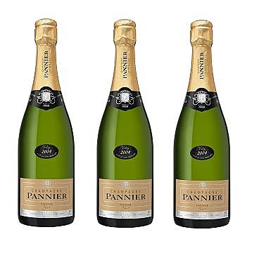 Les trois cépages rois du champagne chez Pannier
