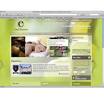 Le site vino passion s'affiche comme le portail de l'oenotourisme