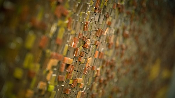 Une mosaïque qui capte l’attention de l’automobiliste