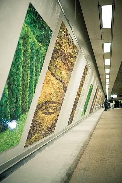 Un calcul mathématique permet à l’œil de reconstituer l’image originale