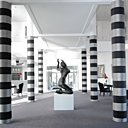 Reminiscences Art déco dans le hall de l'hôtel