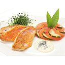 Filets de rouget  pour une cuisine diététique sur le buffet du pêcheur