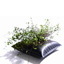 Gonflé, le cache-pot Pillow d?Alexis Tricoire