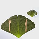 Les sets de table et dessous de verre de Brindi, feuille de Ginko fins et résistants