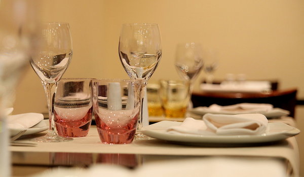 Couleurs douces pour un couvert élégant