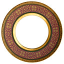 Assiette de présentation impériale pour une porcelaine empreinte de majesté