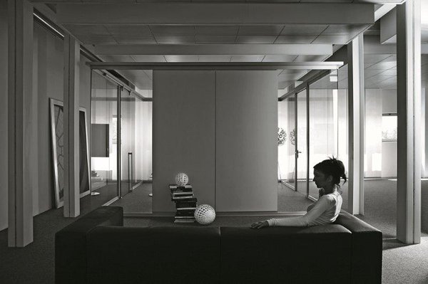 Cloisonnement résidentiel pour délimiter astucieusement deux espaces, ligne Unica