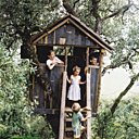 Dans le parc, un parcours est destiné aux enfants