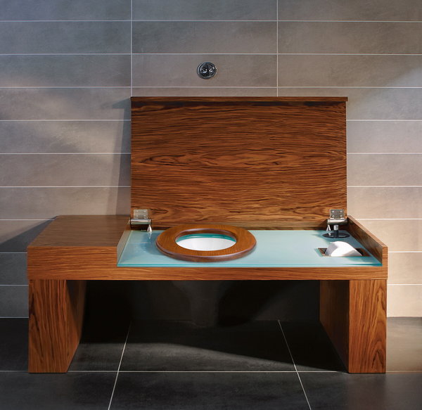 Le Smart Bench mesure 120 x H 60 x P 47,5 cm. A partir de 3139 €. Villeroy & Boch.