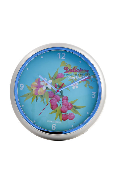 Bleu pacifique. Pendule 45 €. Times Bondi Beach. Geneviève Lethu.