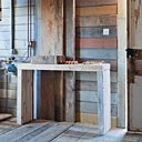 Une console estampillée « Villa Déchets » pour la mise en valeur d’une éco-conception