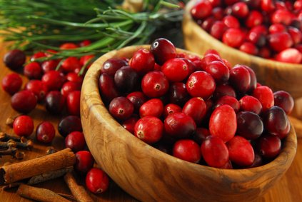 Délicieuse fraîche, la cranberry supporte aussi très bien la congélation