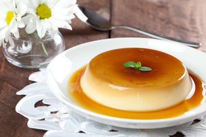 Crème renversée au caramel