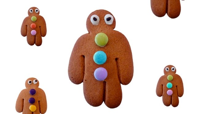 Un papier peint gourmand et coloré à l’effigie du célèbre bonhomme de pain d’épices. Lavable. Lé de 0,74 x 3 m. 169 €. Hansel & Gretel. Design Sandrine Alouf. Decogalerie.