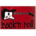 Tapis rock rouge (140x200 cm), Open en Ville