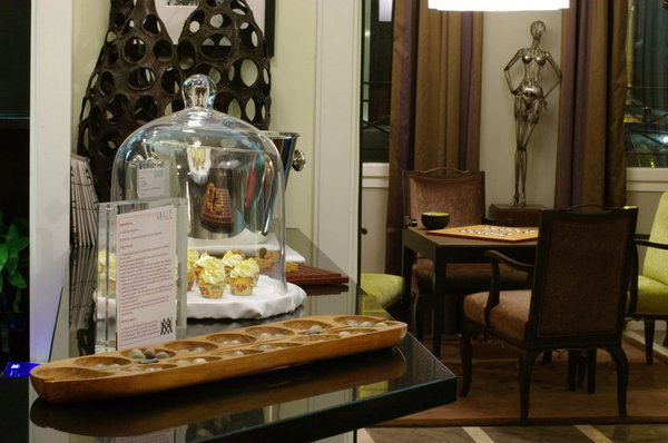 Champagne et cupcakes pour ce doux moment