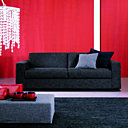 La mécanique du Lario est parfaitement intégrée à la ligne du canapé