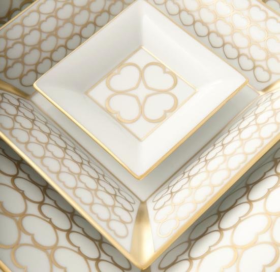 Une ribambelle de cœurs dorés pour l’élégante collection « Onze de Cœur »